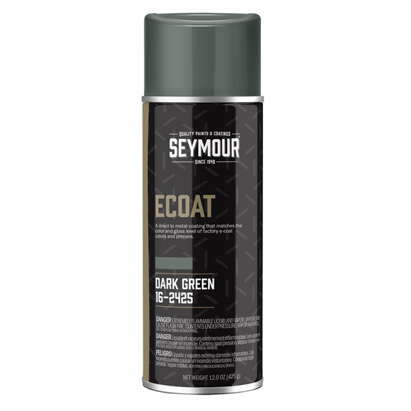 SEYMOUR® Auto & Collision E-Coat Primer - Dark Green, 12 oz